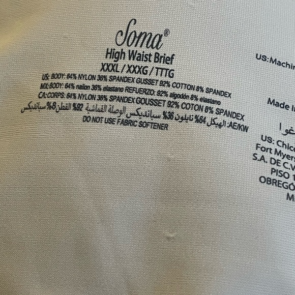 Soma High waist brief XXXL - Picture 2 of 7